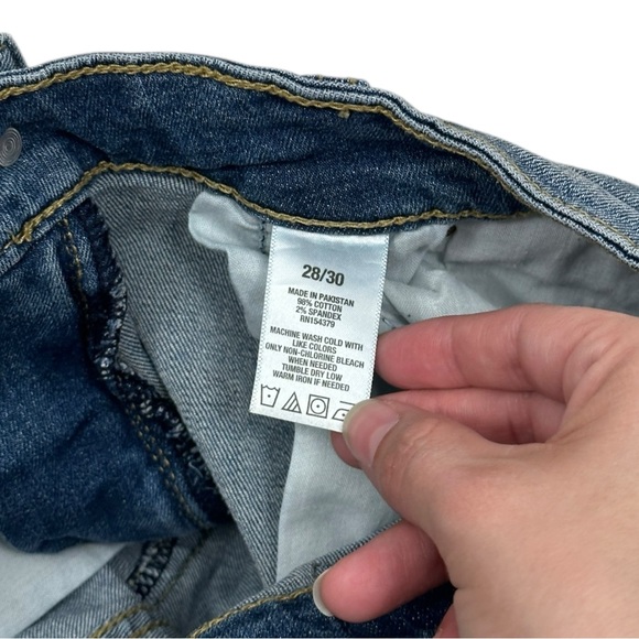 Aero Skinny Athletic Women’s Distressed Jeans 28/30 - Picture 3 of 4